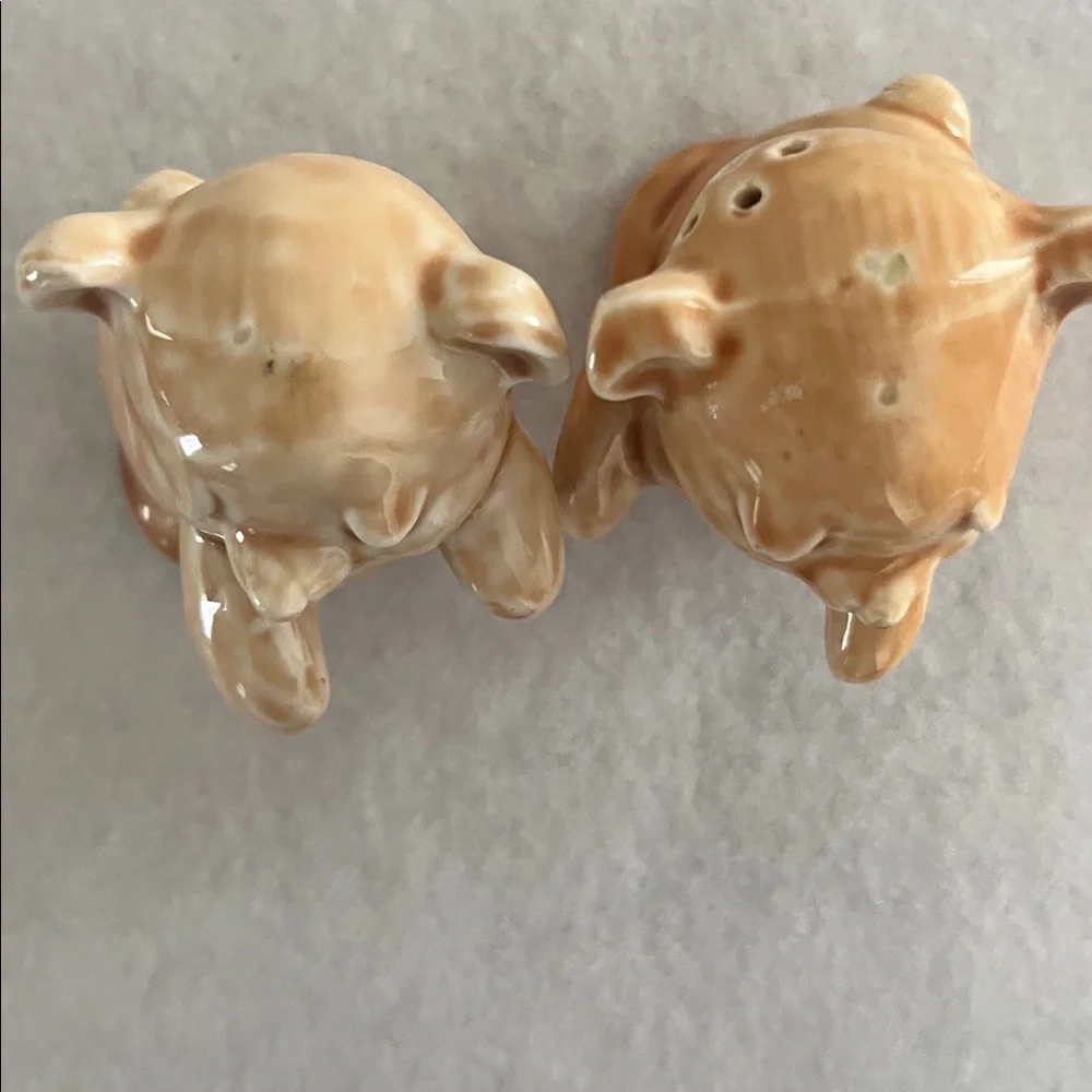 MCM Van Tellingen Hugging Bears Salt and Pepper Shakers vtg